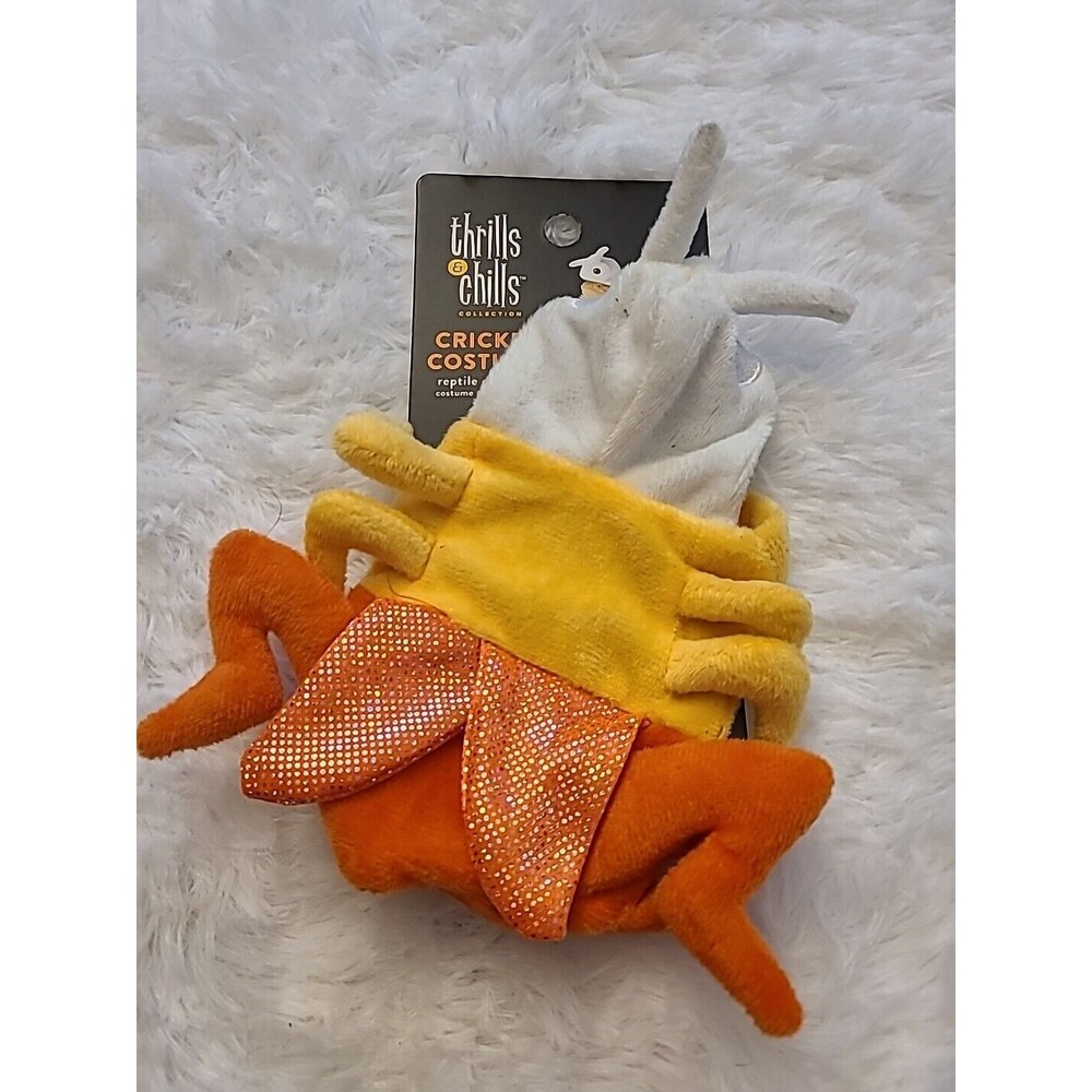 Thrills & Chills Collection Cricket Reptile Costume For Bearded Dragons New